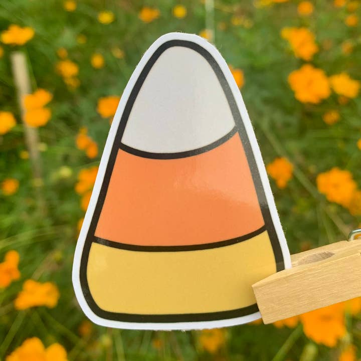 Candy Corn Sticker for wholesale by Cravendoodles