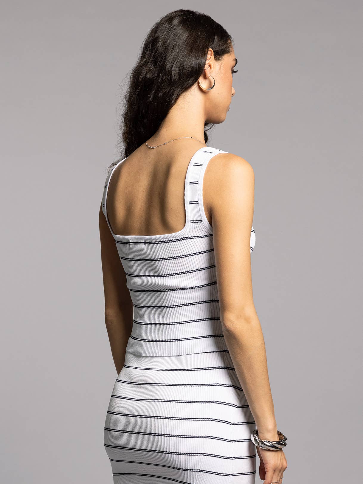 Weekend Los Angeles - Wholesale Tank Top - Women's - Ribbed Square Neck Tank - FONTELLA TANK2