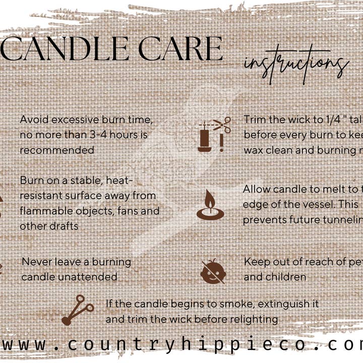 Country Hippie Co. - Wholesale Jar/Filled Candle - Coffee Shop Apothecary-inspired Jar Candle 9 oz.