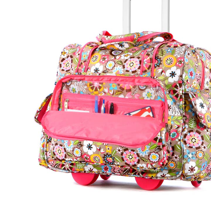 Olympia USA - Wholesale Luggage - Deluxe Fashion Rolling Overnighter8