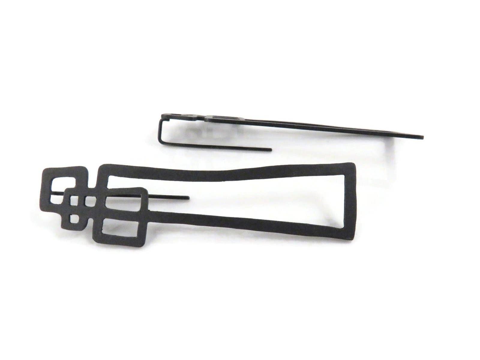Kimya Joyas - Wholesale Dangle Earrings - Abstract Oxidized Silver Dangle Earrings3