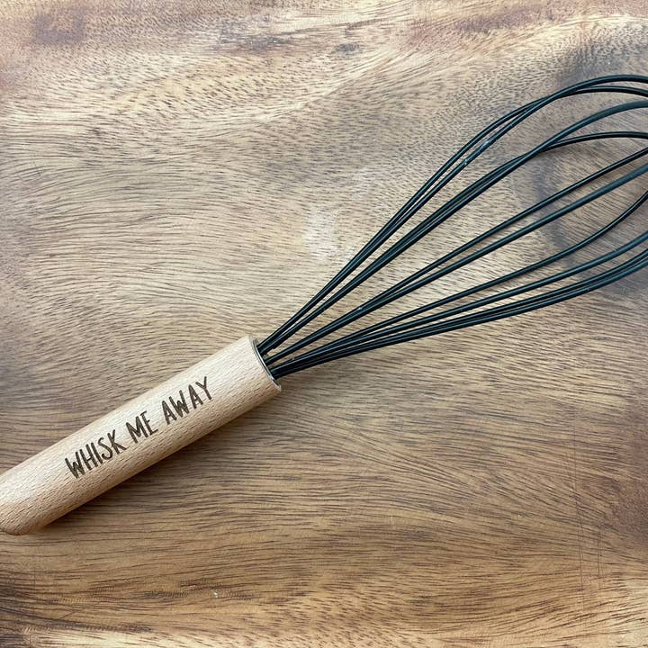 Custom Silicone Whisk - Kitchen Whisk - Personalized Whisk for wholesale by Hazel Grove Customs