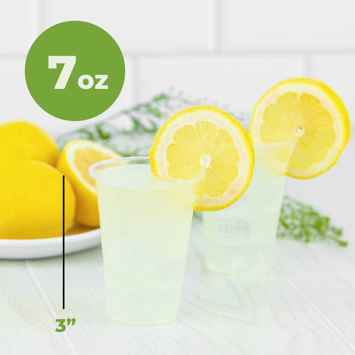 Framo - Wholesale Disposable cup - 7 Oz Clear Disposable Plastic Cups By Framo In bulk5