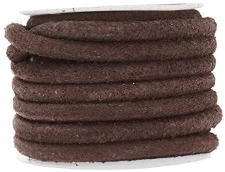 Mandala Crafts – wholesale Craft supplies – Mandala Crafts Round Suede Cord for Jewelry Making, Genuine Cowhide Leather Rope for Beading, Braiding, DIY Crafting4