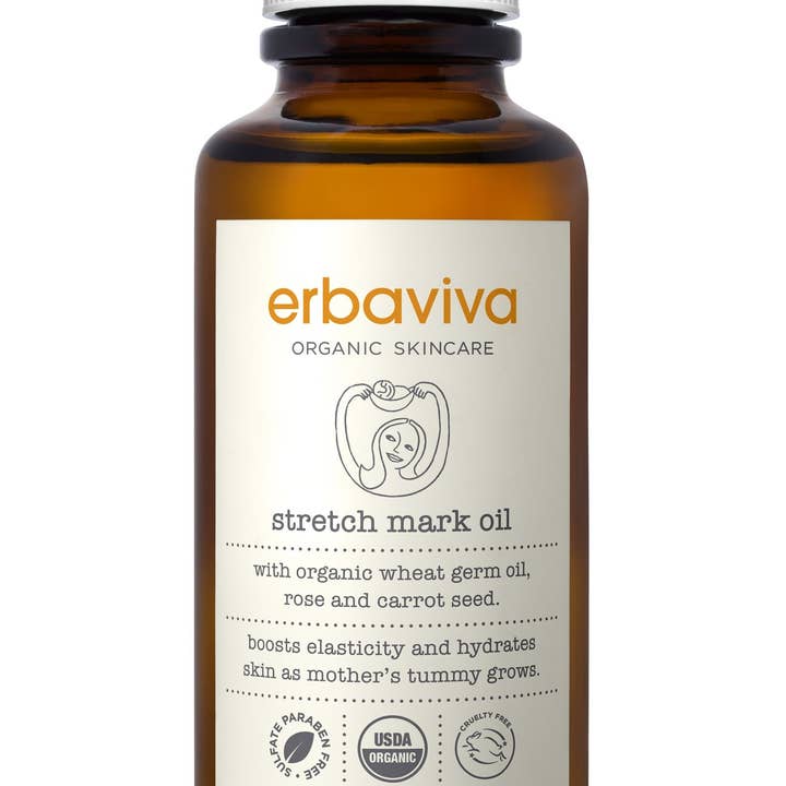 Erbaviva - Wholesale Belly Oil/Butter - Maternity - 4 fl oz Stretch Mark Oil