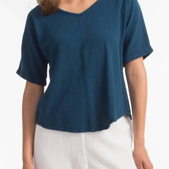 Cottonways – wholesale Blouse – Women’s – Mary Top 100% Cotton Gauze57