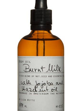 Brændt Mælk Kropsolie 100 ml for engroshandel hos Liza Witte