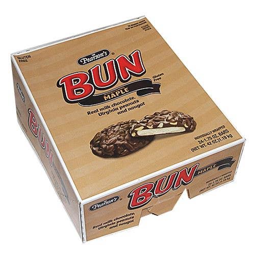 I Got Your Candy - Vente Barre chocolatée - Barre chocolatée Pearson's Bun à l'érable 1,75 oz - 24 carats3