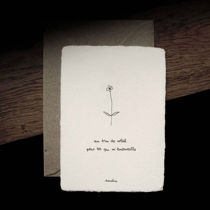 Ein Hauch von Sonnenschein — 10x15 Karten und recycelter Umschlag für den Großhandel von Narrature