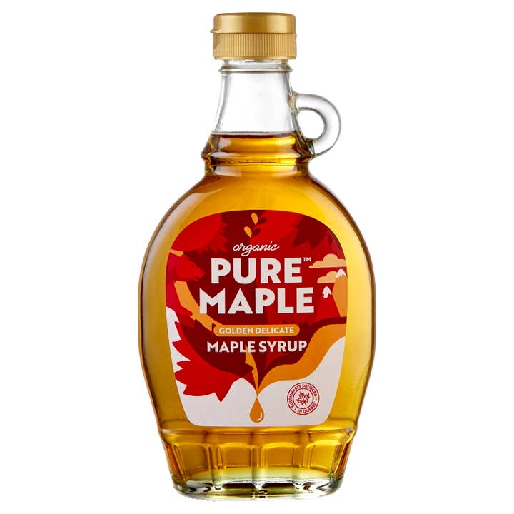 Organic Maple Golden Delicate 236 ml for wholesale by Pure Maple