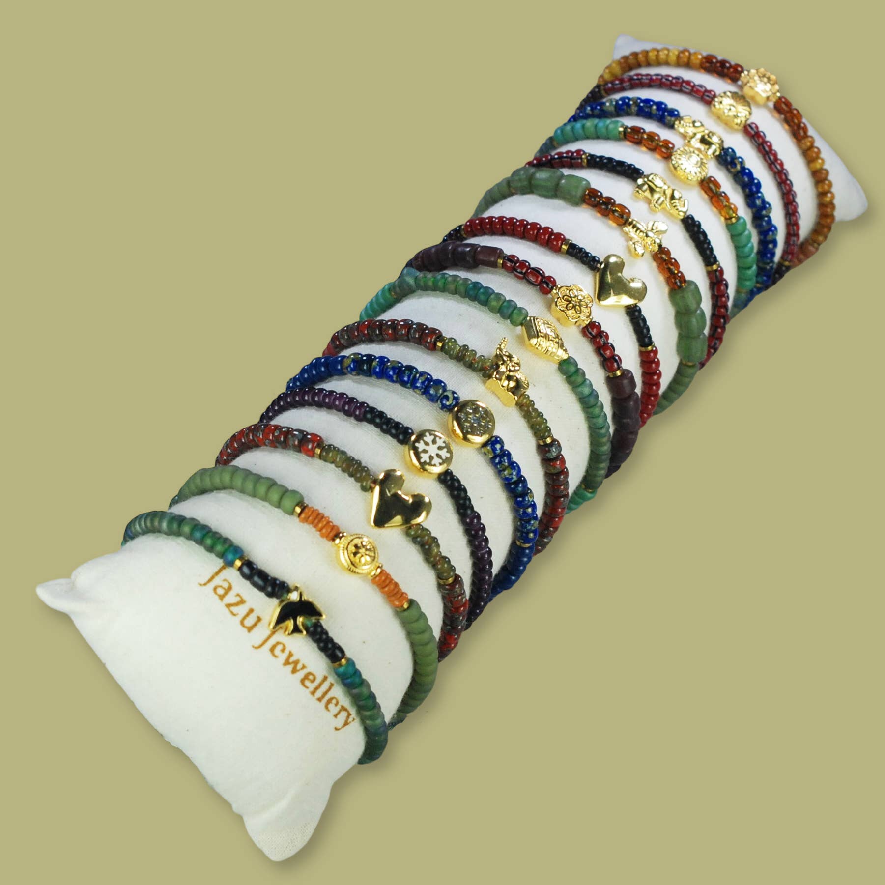 Jazu Jewellery - Wholesale Beaded Bracelet - Handmade bracelets with assorted African beads2