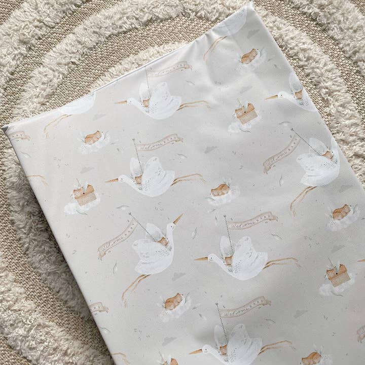 Bobbin and Bumble - Baby Changing Mats – wholesale Changing mat/pad – Baby – Unisex Wedge Baby Changing Mat | Handmade UK | Storks and Bear 1
