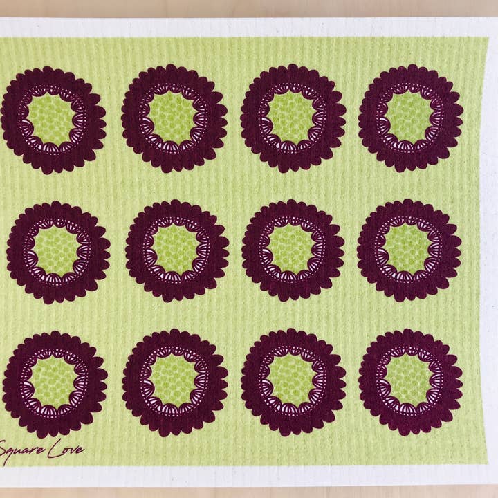 Fleurs Md Chiffon Suédois 25x30 cm pour la vente par Square Love