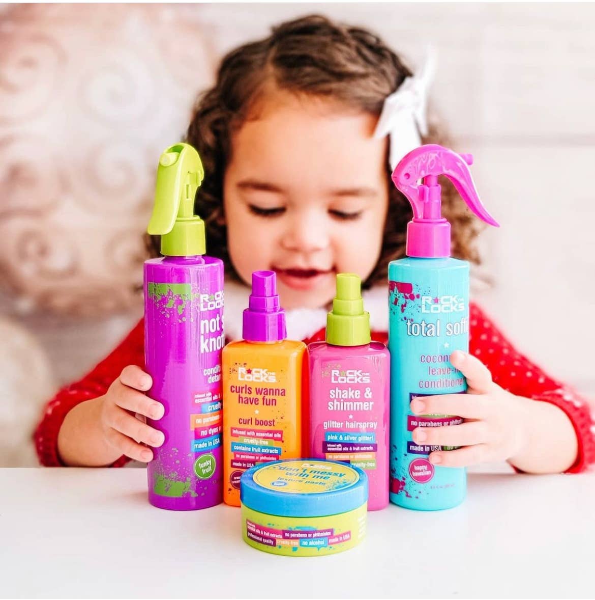 Piggy Paint - Wholesale Hair Leave-In Conditioner - Rock The Locks Not so Knotty - Funky Fruit Detangler4