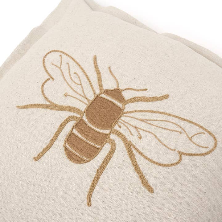 Sophie Allport - Wholesale Throw/Decorative Pillow - Bees Embroidered Cushion4