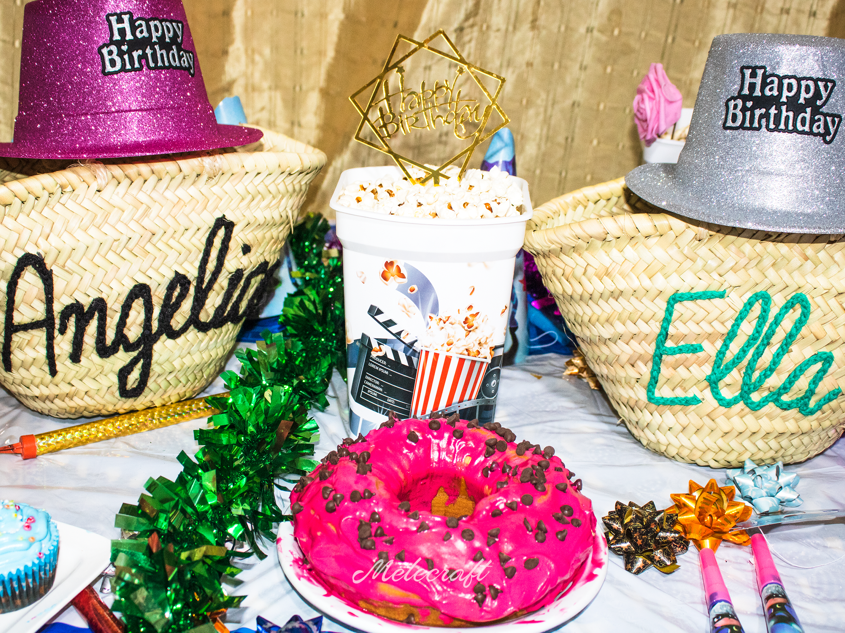 Melecraft - Vendita all'ingrosso Borsa da spiaggia - Borsa in paglia personalizzata, regalo per damigelle, cestino regalo4