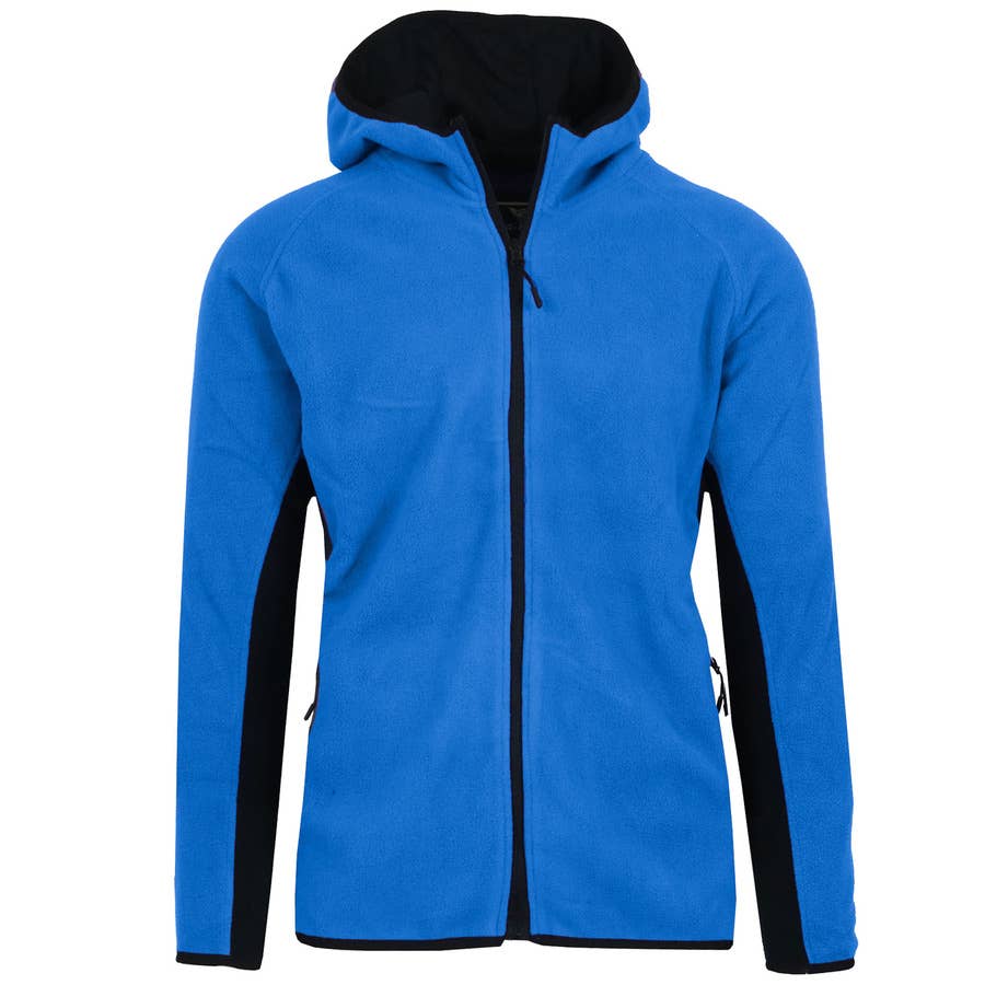 Galaxy By Harvic – wholesale Hoodie – Women's – Women's Loose-Fit Polar Fleece Tech Zip Hoodie 5