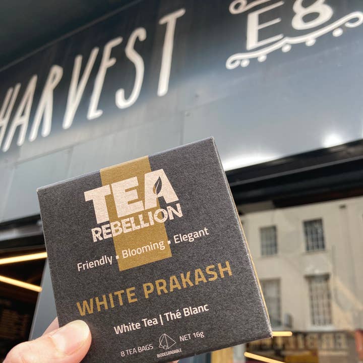 Tea Rebellion – Großhandel Loser Tee – White Prakash - Weißer Tee | aus Nepal | Biologisch abbaubare Beutel4
