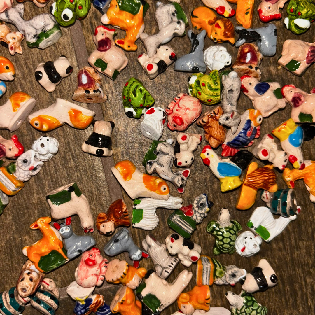 Zoe Artcrafts Corp. – Engroshandel Pyntefigur – Assorterede Mini Keramikdyr, Legetøj, Dukkehus, Husdekoration5