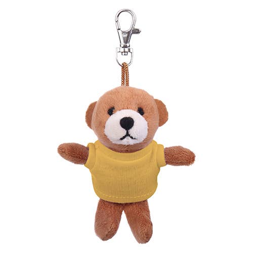 Plushland - Wholesale Keychain - Kids - 4" Keychain – Brown Bear5