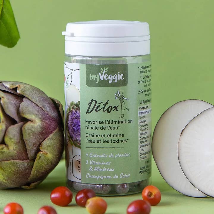 myVeggie Detox (pill box 60 capsules) for wholesale by myVeggie