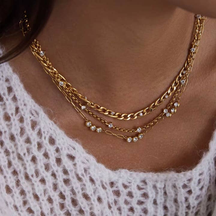 Illumi-Link Figaro-Halskette für den Großhandel von Karen Cole Timeless Treasures