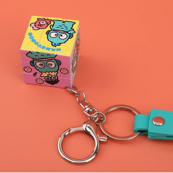 K-Wonderland - Wholesale Keychain - Women's - Sanrio Cube Keyrings: Kuromi, Cinnamoroll, Hello Kitty8