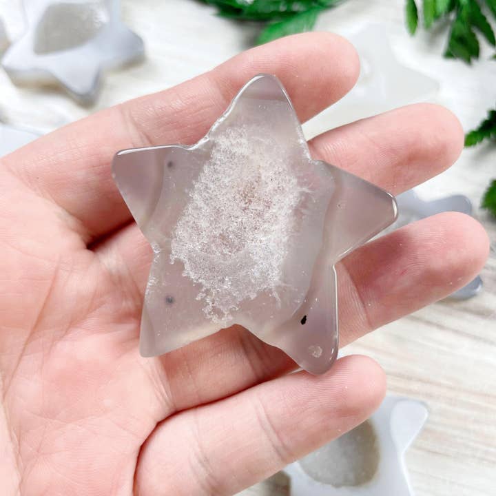 Ewelina Pas Jewelry - Wholesale Spiritual Stone/Crystal - Agate Geode Star Carving5