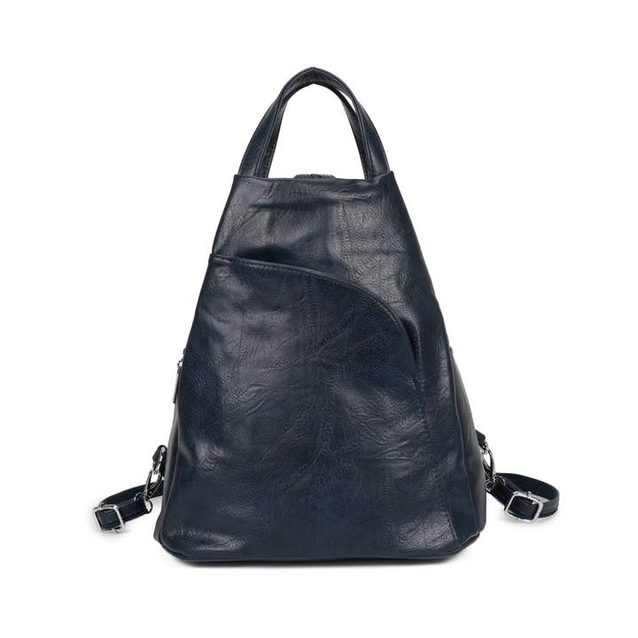 Ellas Trading – wholesale Backpack – Women's – Stylish Casual Anti-Theft Backpack Side Zipper Pockets6