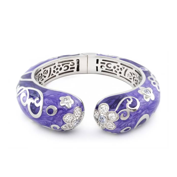 Daisy Swirl Bangle for wholesale by Lauren G Adams