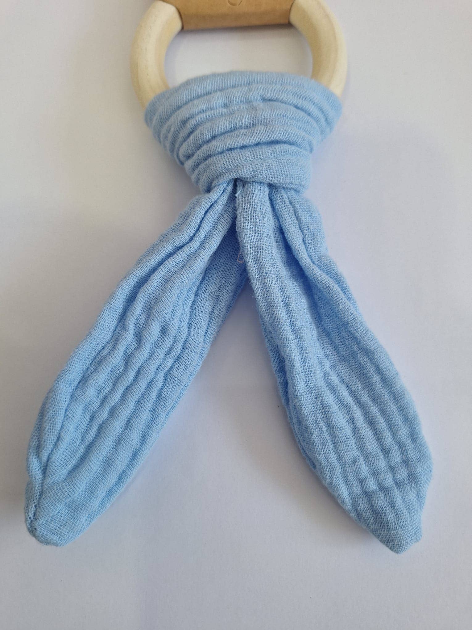Cotton Socks - Wholesale Teether (Not Clip-On) - Baby - MC-04 Organic Cotton Muslin Teether 16 cm x 8 cm6