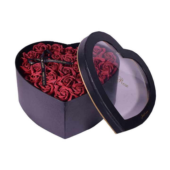 giftland - Wholesale Gift Box - Forever Roses Gift Box Heart Shaped Box3