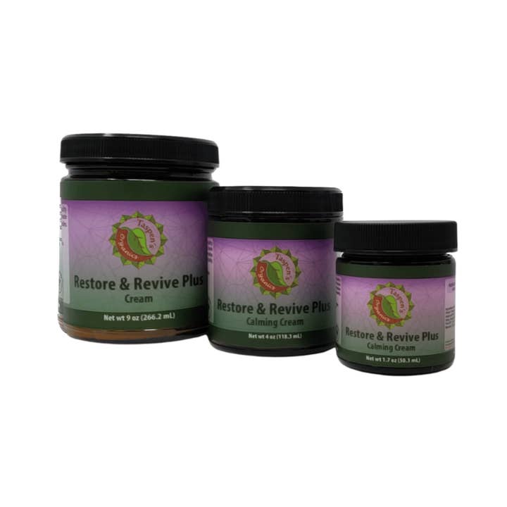 Restore & Revive Calming Cream PLUS for wholesale by Taspen's Organics