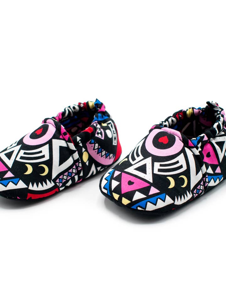 Pink Tribal - Zapatos de bebé para venta al por mayor de Kitu Kali