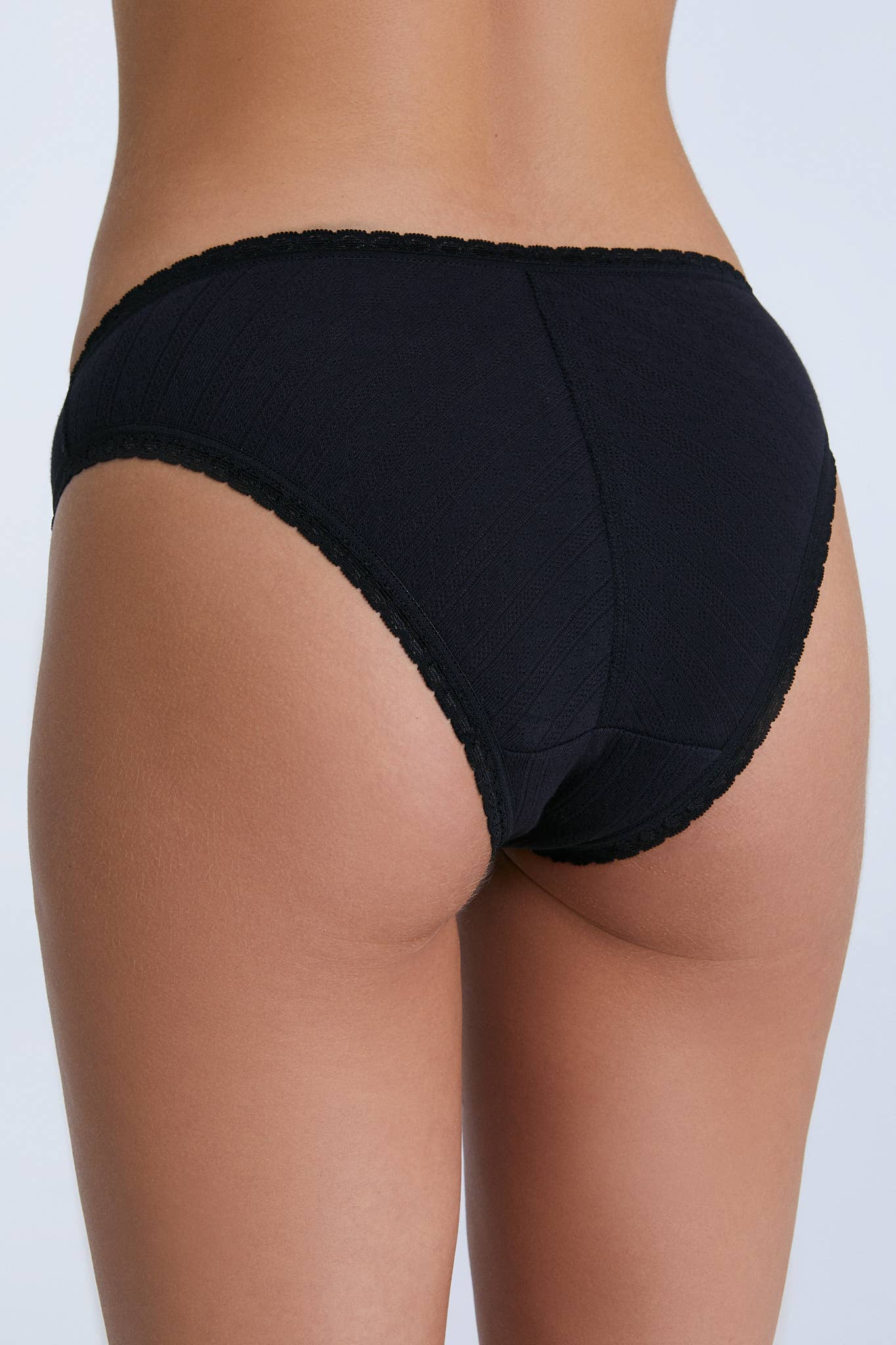 Leela Cotton - Wholesale Underwear - Women's - 1163 Jacquard Lace Trimmed Slip3