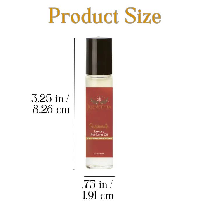 Juenethia - Wholesale Roll-On Fragrance - Passionate - Luxury Perfume Oil Roll-On 1