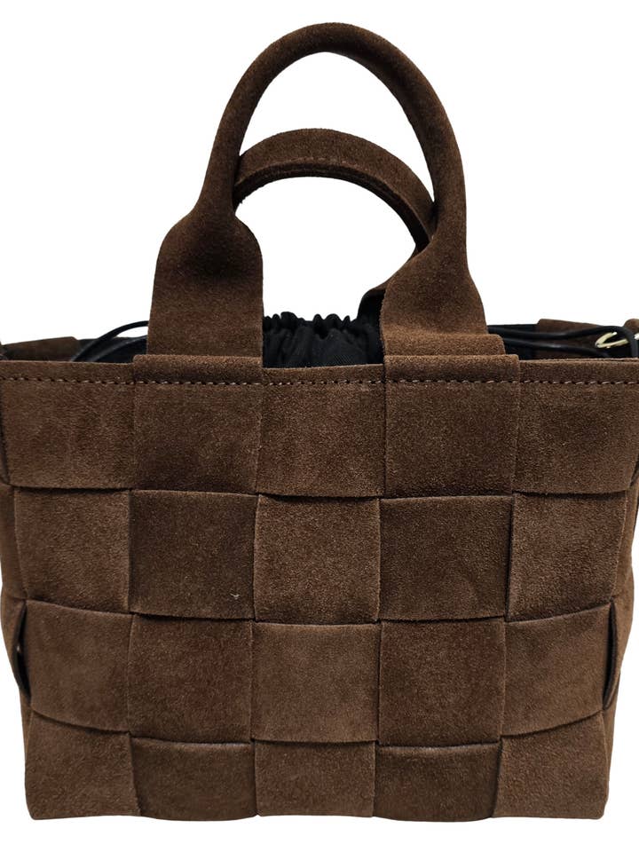 genuine leather bags brown Made in Italy for wholesale by L'OFFICIEL SRL