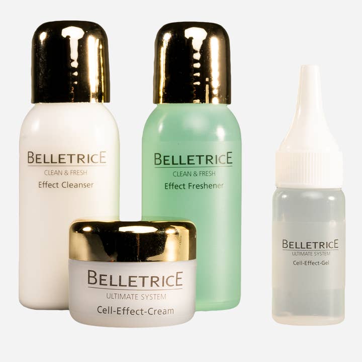 Cell-Effect Reiseset-Reisegrössen/Pflegeset für den Großhandel von Belletrice Cosmetics