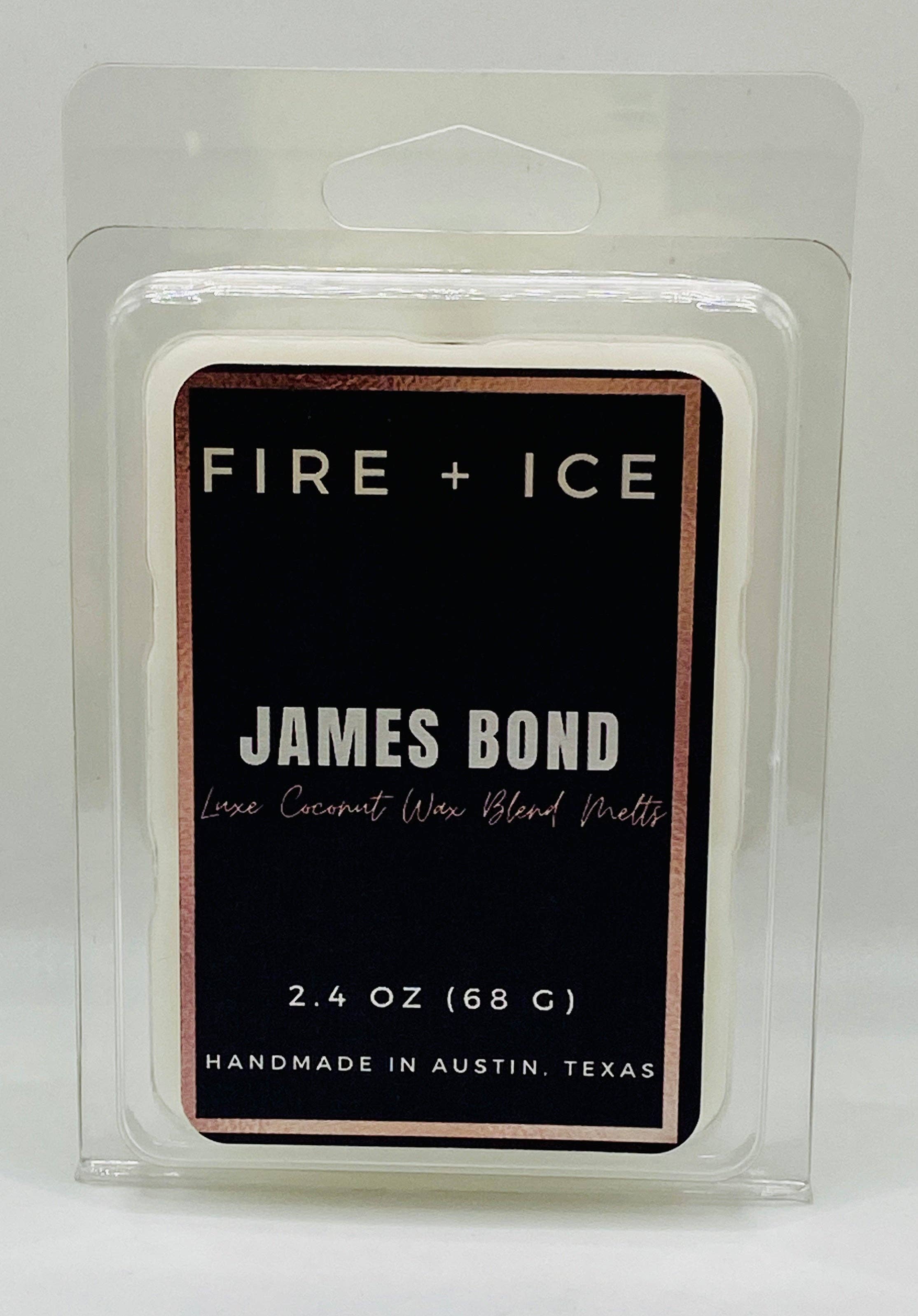 Fire + Ice Candle Co. - Wholesale Jar/Filled Candle - James Bond2