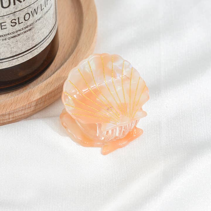 TheDivaSoap – Engroshandel Hårspænde - Dame – 1,61'' miljøvenlig lille klemme i acetat med bølget kant2