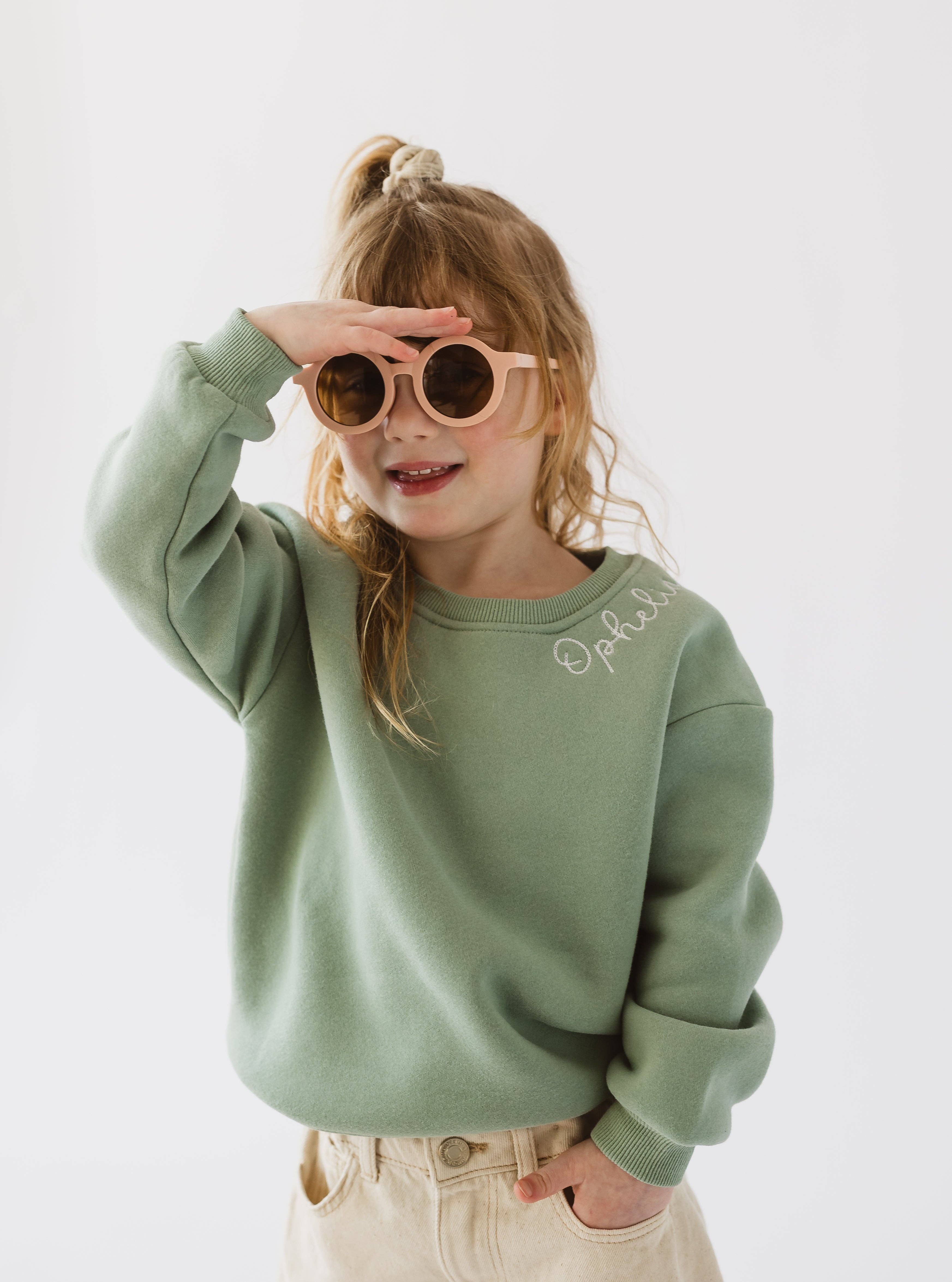 Magill - Wholesale Sweatshirt - Kids - Embroidered Sweatshirt for Baby Toddler Embroidered Gift