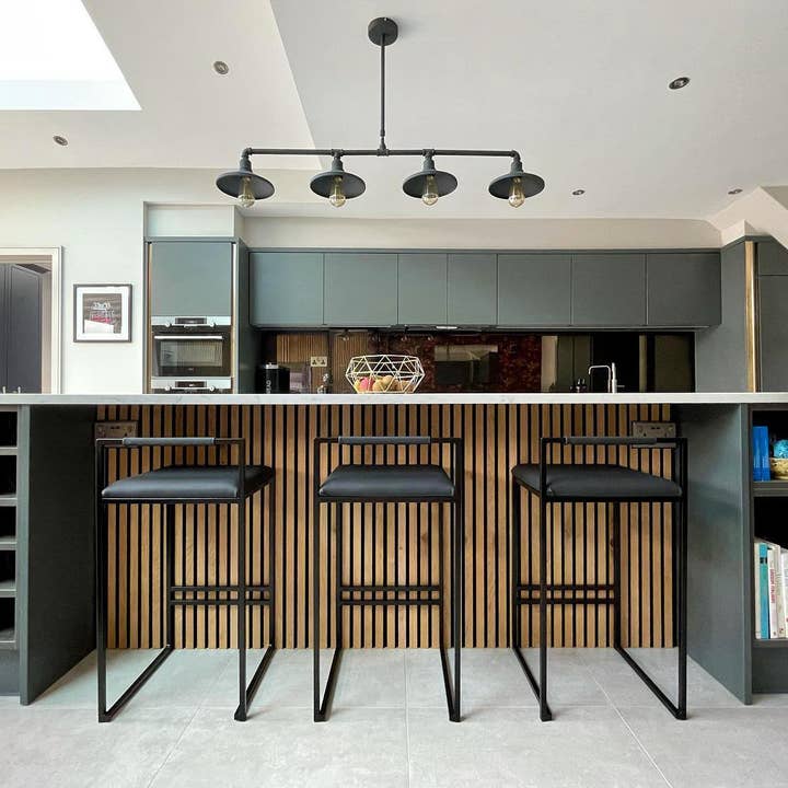 Luxury American Walnut Acoustic Slat Wood Wall Tiles for wholesale on Faire