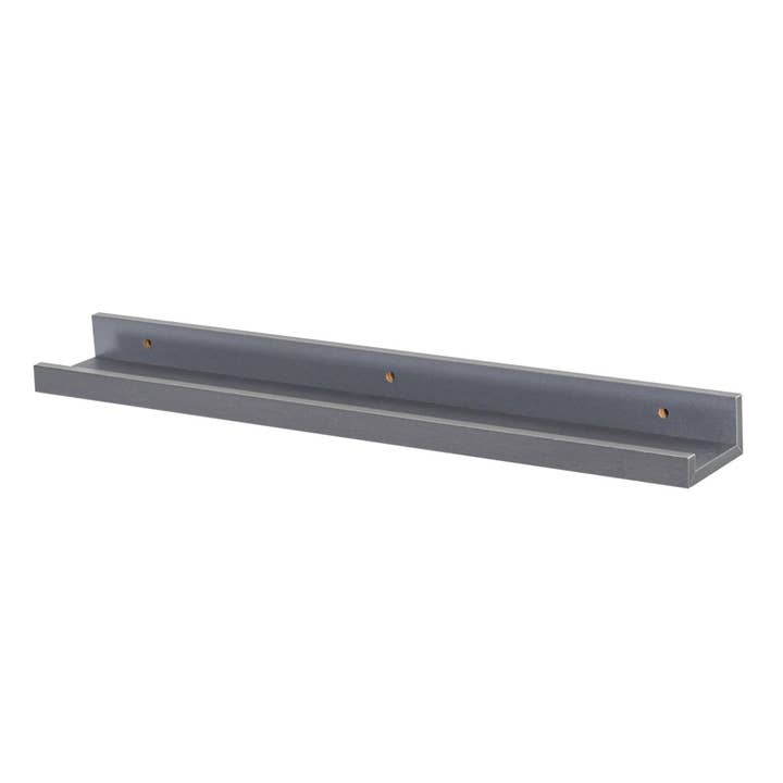 Rinkit Ltd – wholesale Wall-mounted shelf – 57cm Floating Picture Ledge Wall Shelf - Grey - By Harbour Housewares