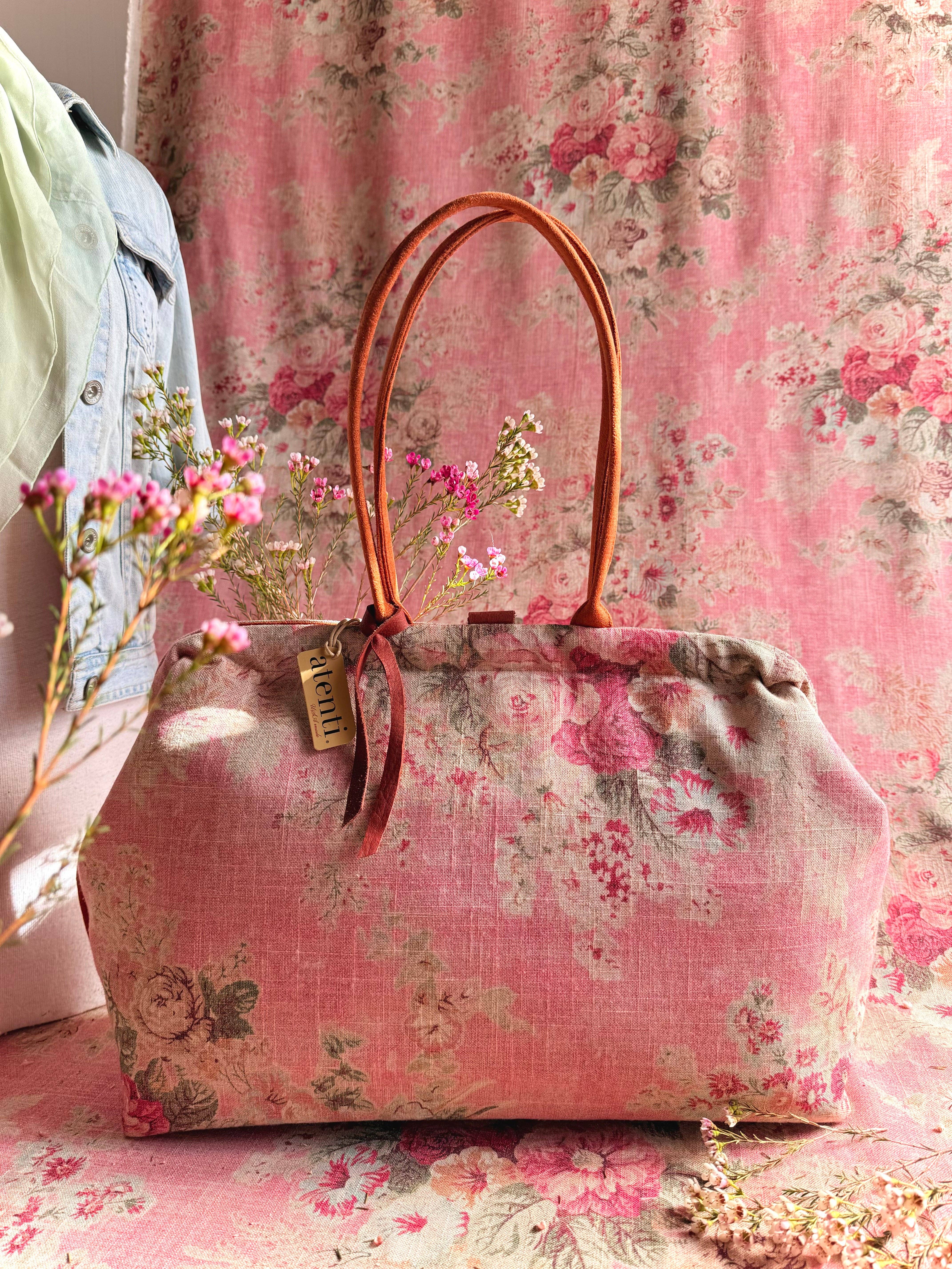 Atenti - Wholesale Tote Bag - Women's - Rosewood Pioneer4