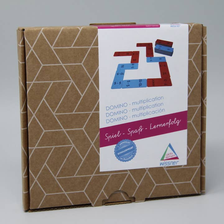 Wissner® aktiv lernen – Engroshandel Læringskort - Børn og baby – Domino med multiplikation op til 100 | Lær matematik2