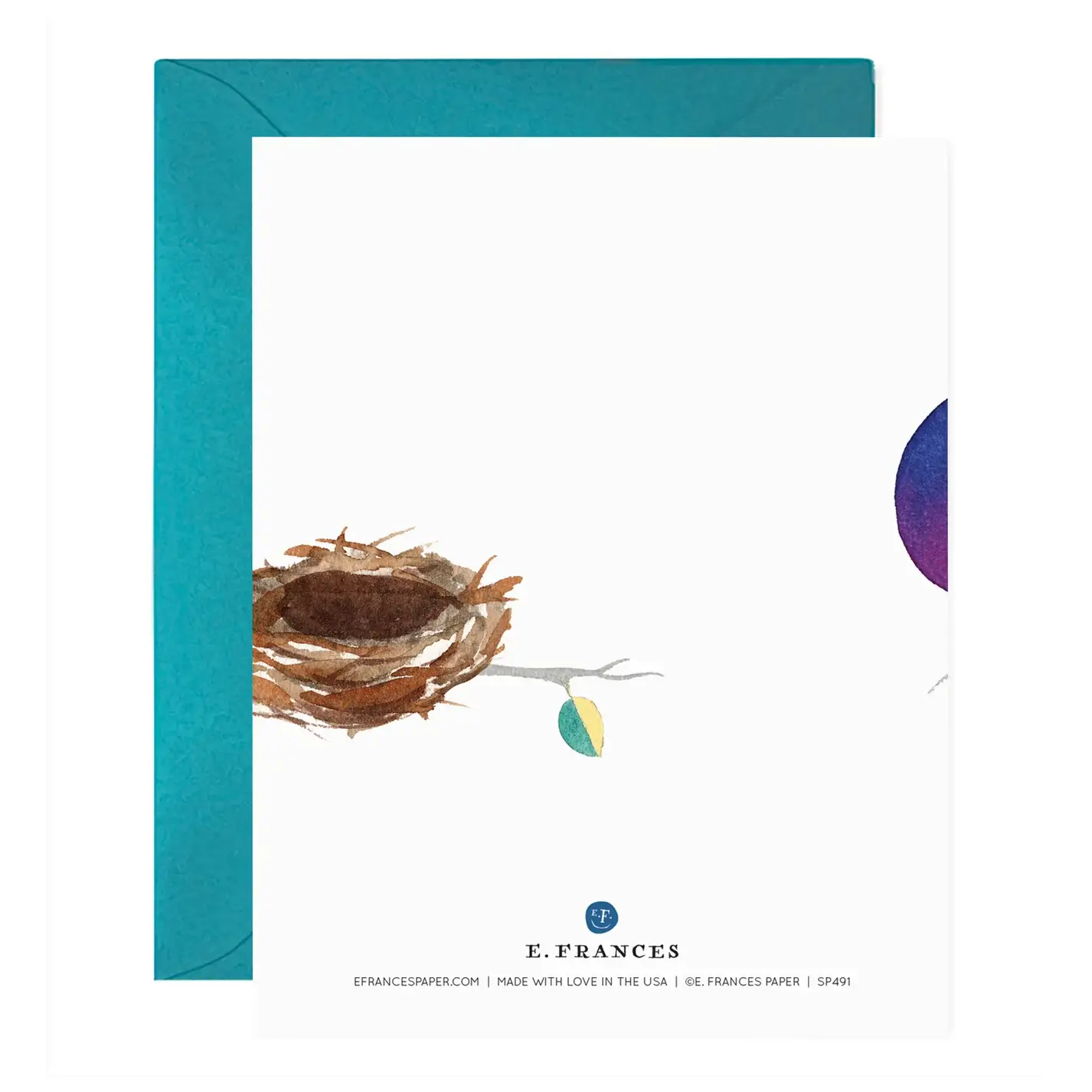 E. Frances Paper - Wholesale Anniversary Card - Lovebirds | Anniversary Greeting Card1