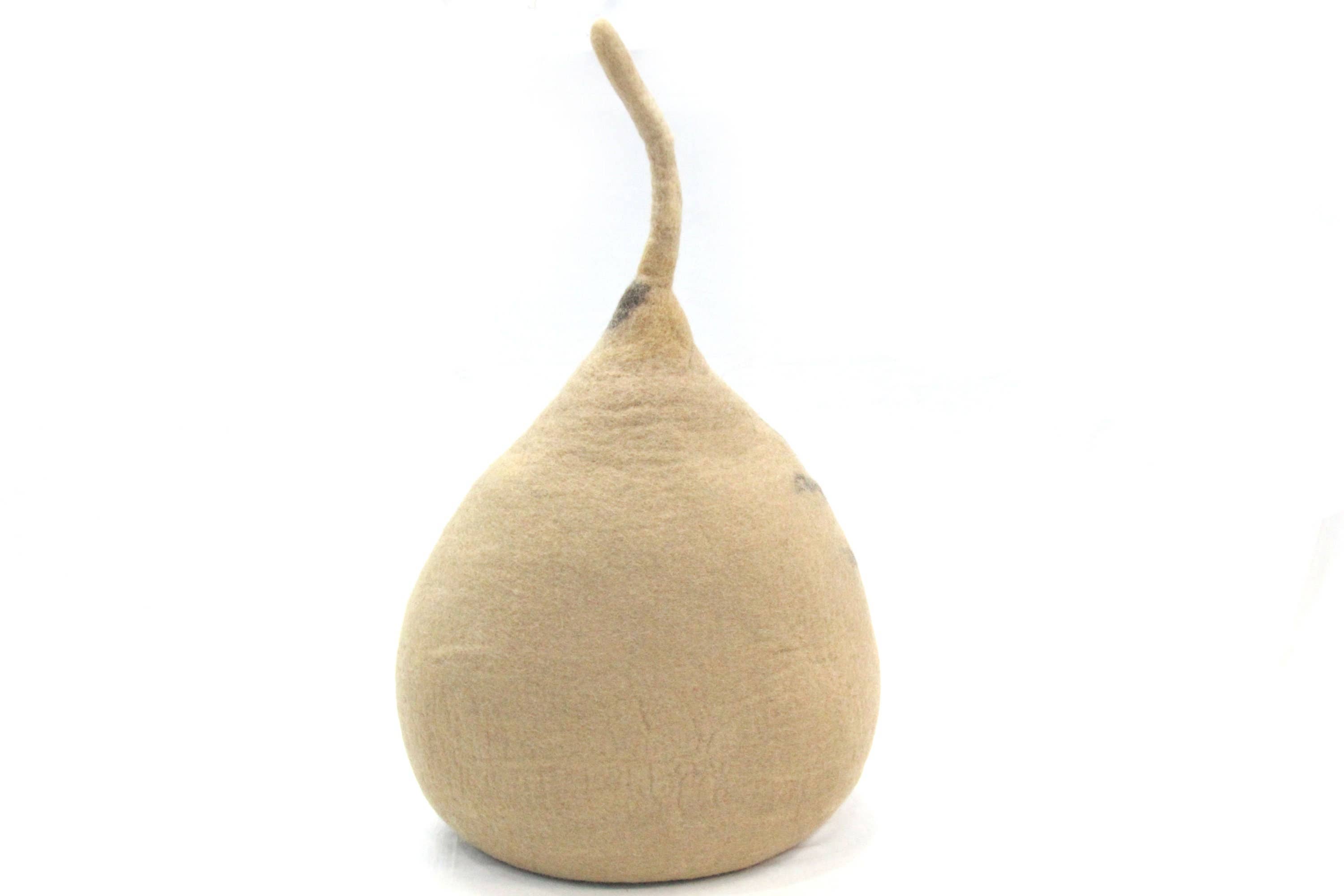 Woollyfelt - Vente Panier – chat et chien - Maison de Chat en Feutre de Laine Faite à la Main5