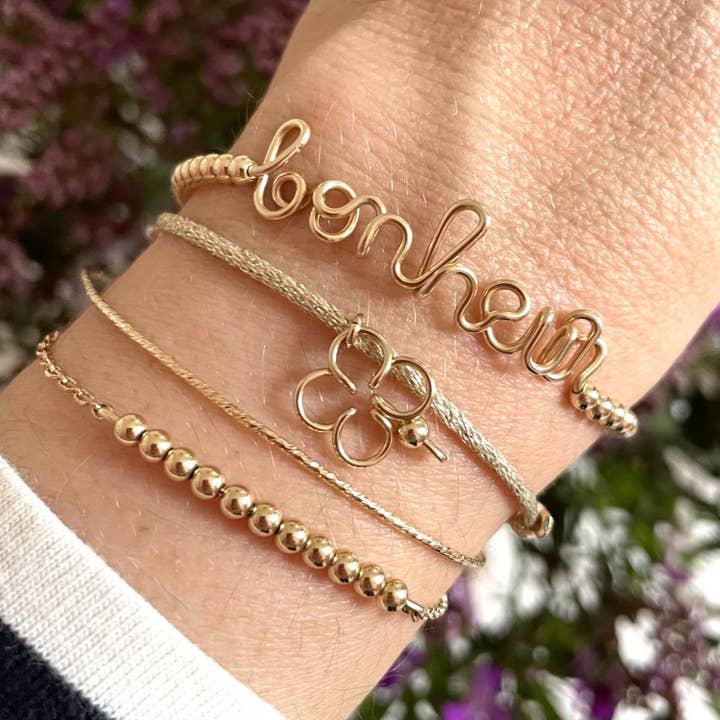 Bracciale Opera Sparkle in oro goldfilled per la vendita all'ingrosso da parte di PADAM PADAM