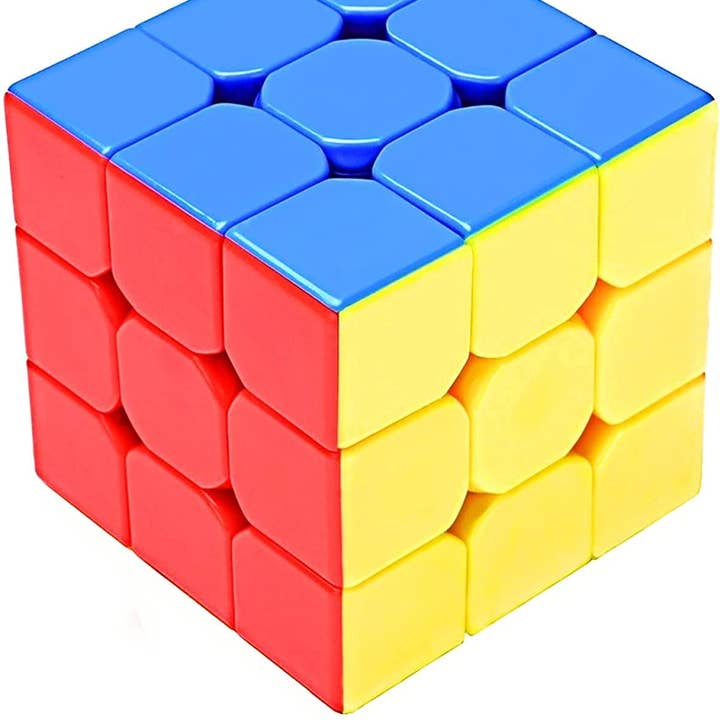 Toyventures - Wholesale Puzzle - Kids - 3x3 Stickerless Cube Puzzle Magic for Kids, Adults3