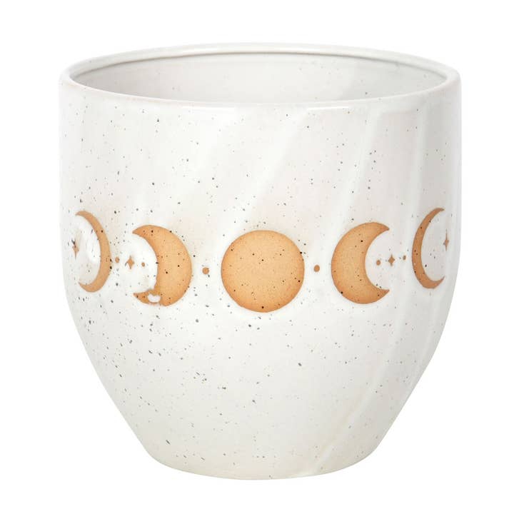 Moon Phase Plant Pot for wholesale by Something Different Wholesale